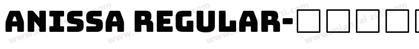 Anissa Regular字体转换